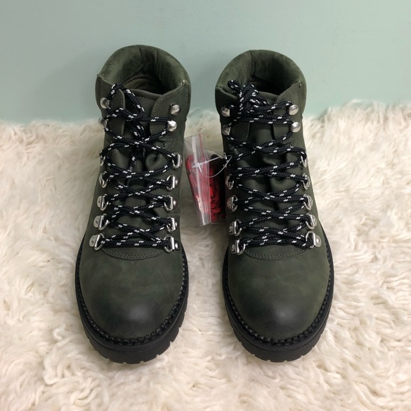 Steve Madden | Women’s Radiant Hiking Boots | Olive Green | Size 37 - Picture 3 of 7